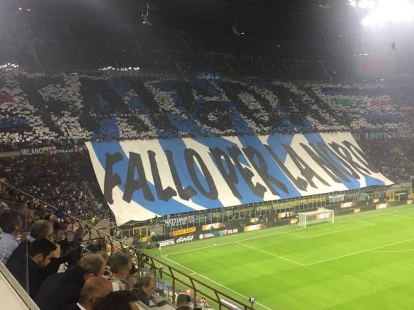 La Curva Nord dell&#39;Inter 